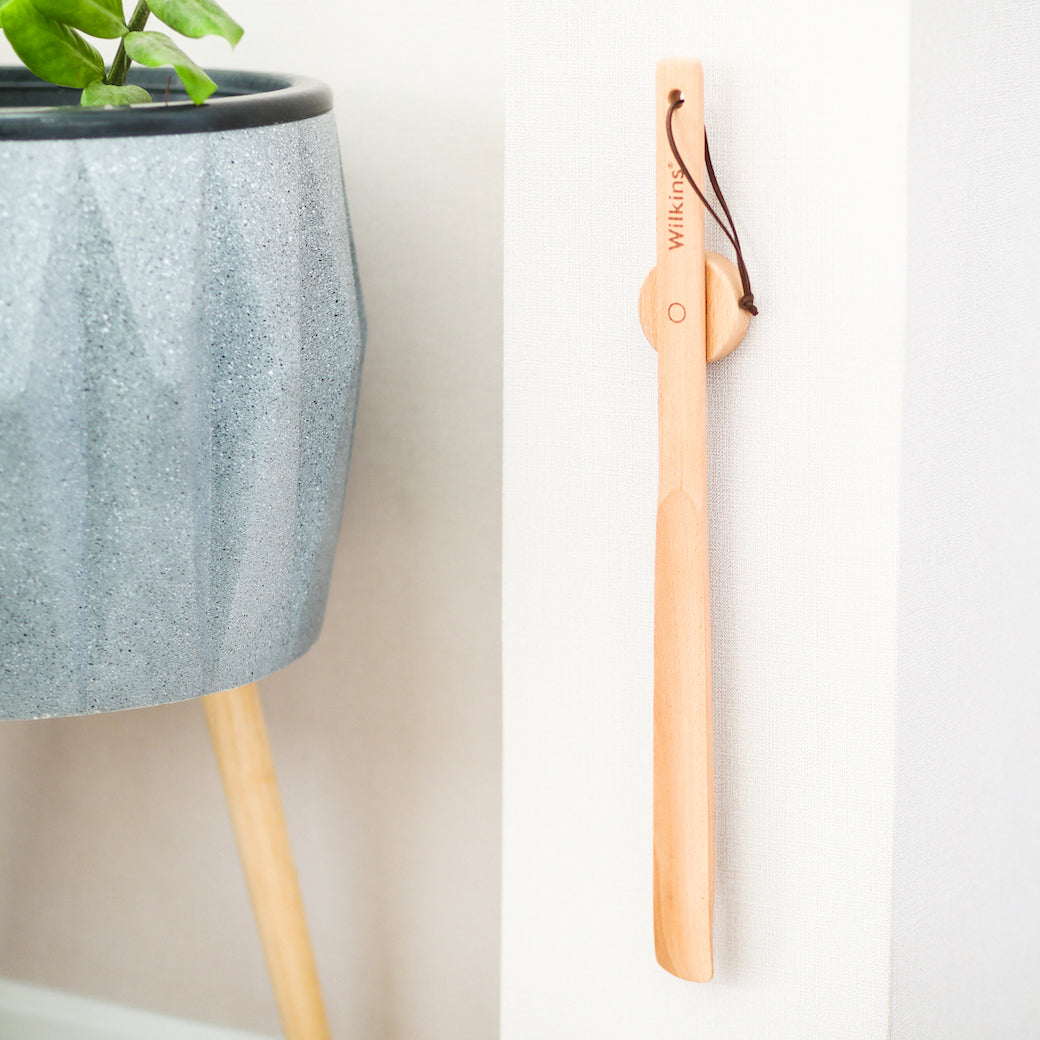 Wilkins Long Wooden Shoe Horn